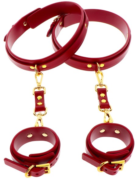 Attaches Cuisses-poignets Taboom Rouge Attaches Cuisses-poignets Taboom Rouge