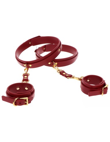 Attaches Cuisses-poignets Taboom Rouge