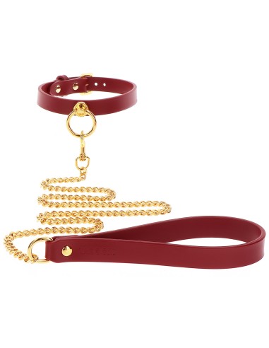 Collier-Laisse Taboom Rouge