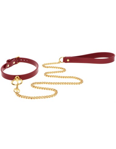 Collier-Laisse Taboom Rouge