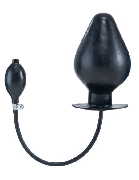 Plug gonflable en latex Vortex XL 20.5 x 12cm