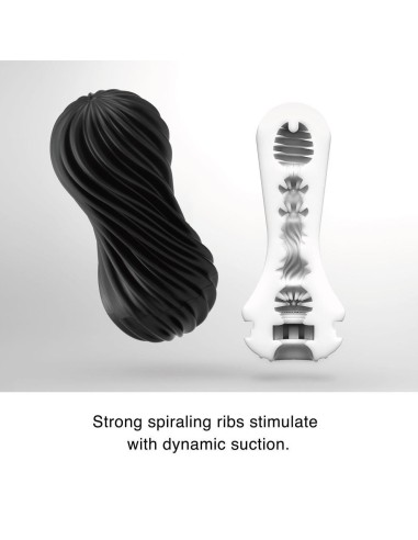 Masturbateur Tenga Flex Rocky Noir