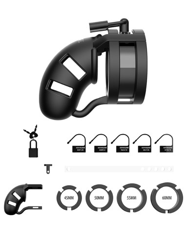 Cage de chasteté en silicone ManCage Modèle 18 - 9 x 3.2cm