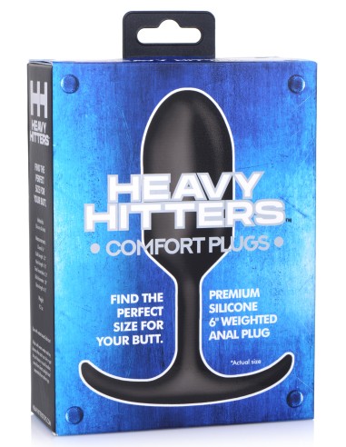 Plug en silicone Hitters L 14 x 4.5cm - Poids 250gr