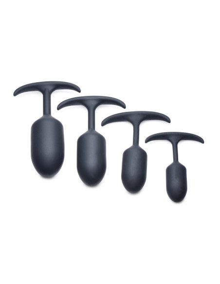 Plug en silicone Hitters L 14 x 4.5cm - Poids 250gr Plug en silicone Hitters L 14 x 4.5cm - Poids 250gr