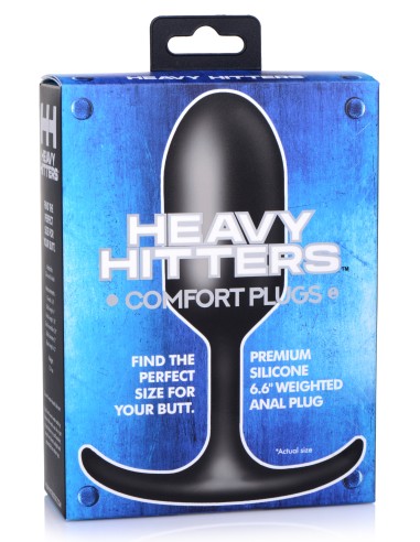 Plug en silicone Hitters XL 16 x 5cm - Poids 368gr