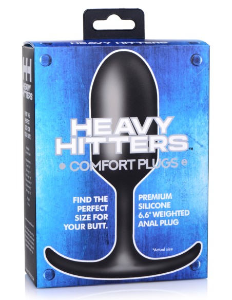 Plug en silicone Hitters XL 16 x 5cm - Poids 368gr Plug en silicone Hitters XL 16 x 5cm - Poids 368gr
