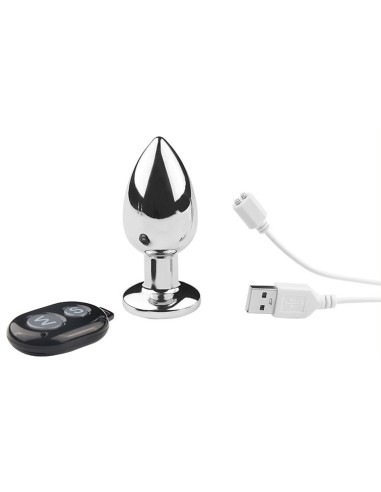 Plug vibrant en métal Massteel S 7.8 x 2.7cm