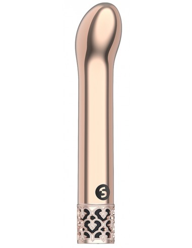 Mini Vibro Jewel Royal 12cm Rose doré