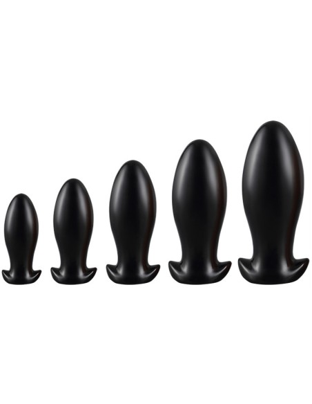 Plug DRAKAR EGG M 12 x 5.3cm Noir