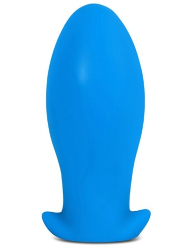 Plug silicone Saurus Egg S 10 x 4.5cm Bleu