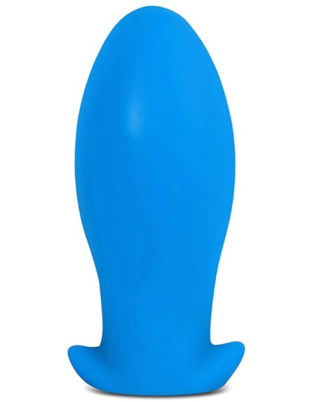 Plug silicone Saurus Egg L 14 x 6.3cm Bleu Plug silicone Saurus Egg L 14 x 6.3cm Bleu