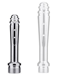 Embout de lavement en métal Fozz S 7 x 1.5cm