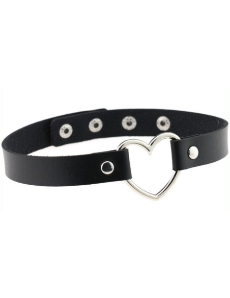 Ras de cou HEART LISH Noir Ras de cou HEART LISH Noir