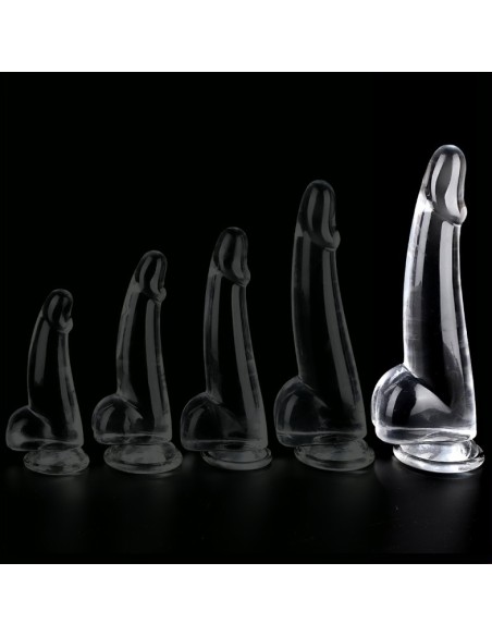 Gode transparent CLEAR DONG XXL 20 x 5.5cm Gode transparent CLEAR DONG XXL 20 x 5.5cm