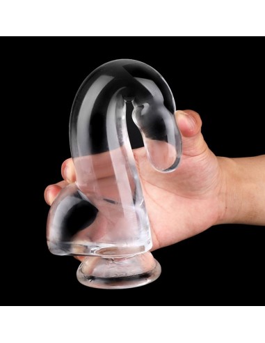 Gode transparent CLEAR DONG XXL 20 x 5.5cm