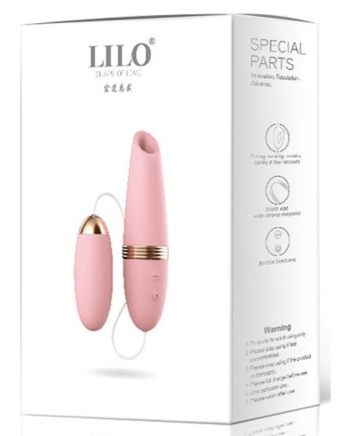 Stimulateur de clitoris à aspiration Lilo Sucker Rose - Stimulateurs à Aspiration - 2