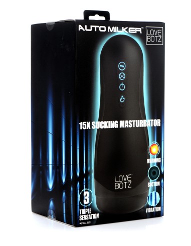 Masturbateur automatique Auto Milker 15 Vibrations