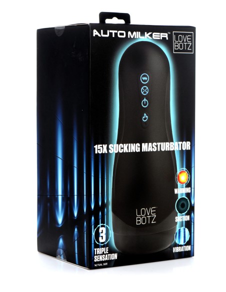 Masturbateur automatique Auto Milker 15 Vibrations Masturbateur automatique Auto Milker 15 Vibrations