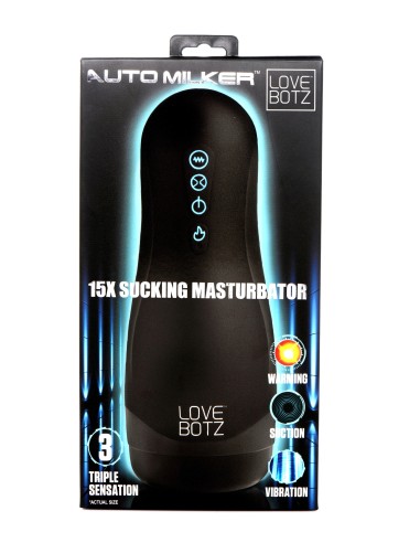 Masturbateur automatique Auto Milker 15 Vibrations