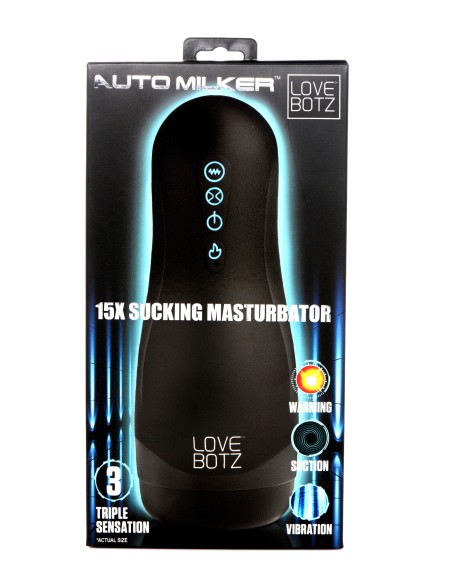 Masturbateur automatique Auto Milker 15 Vibrations Masturbateur automatique Auto Milker 15 Vibrations