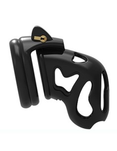 Cage de chasteté Ghost 10 x 3cm Noire