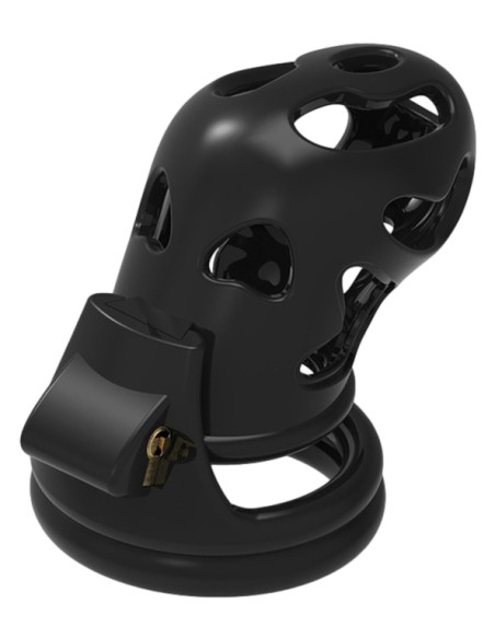 Cage de chasteté Ghost 10 x 3cm Noire