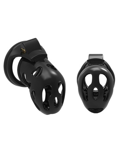 Cage de chasteté Ghost 10 x 3cm Noire