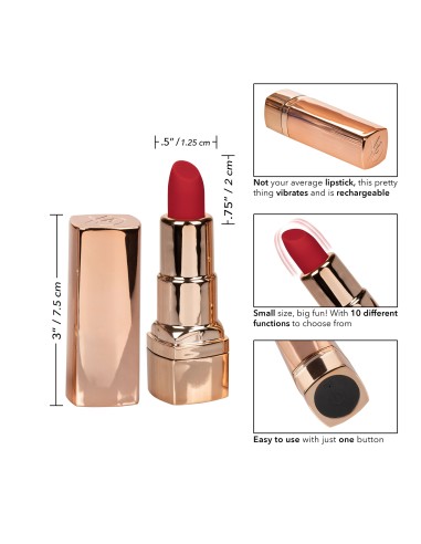 Vibro Lipstick 8cm Rouge