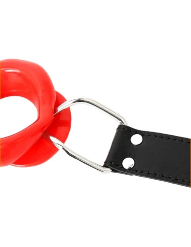 Bâillon SM LIPS Rouge