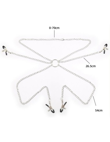 Pinces pour tétons et zones intimes Nipple Quattuor