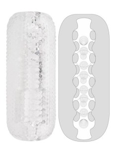 Masturbateur Palm Stroker N°2 - 13cm Transparent