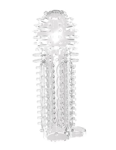 Gaine de pénis Nubby 14.5 x 4.8cm Transparente