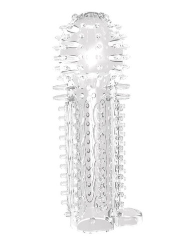 Gaine de pénis Nubby 14.5 x 4.8cm Transparente