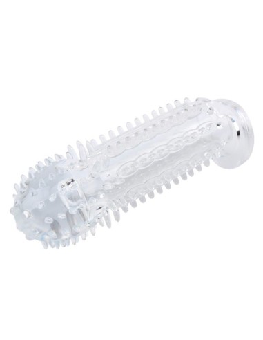 Gaine de pénis Nubby 14.5 x 4.8cm Transparente