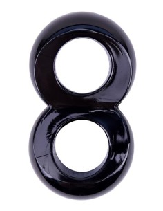 Ballstretcher souple Duo Cock Noir
