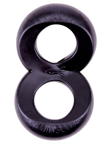 Ballstretcher souple Duo Cock Noir