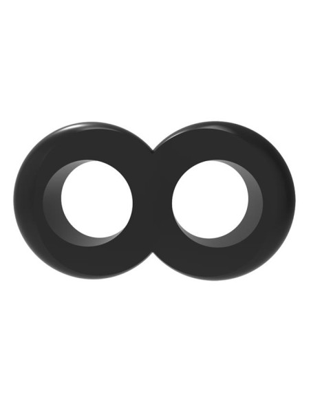 Ballstretcher souple Duo Cock Noir