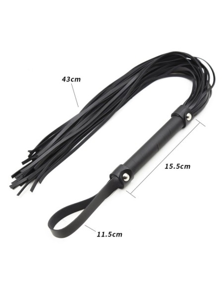 Martinet long Mega Flog 63cm Noir