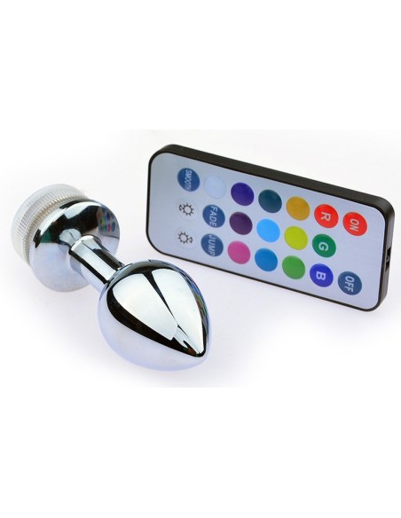 Plug Bijou lumineux Light Led M 7 x 3.4cm