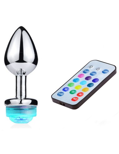 Plug Bijou lumineux Light Led M 7 x 3.4cm