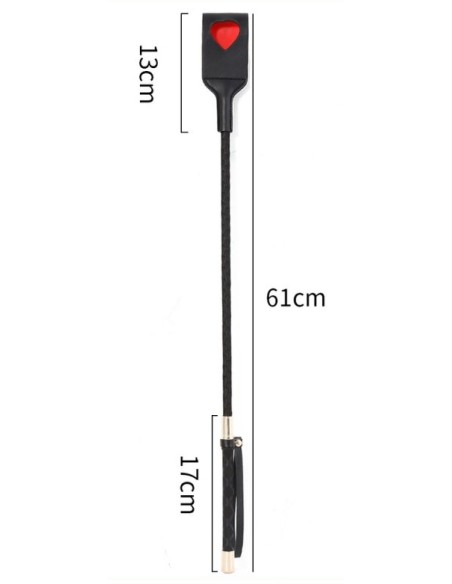 Cravache Sm Hearty 60cm
