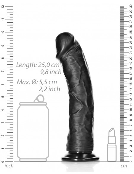 Gode Curved Strong 23 x 5.5cm Noir Gode Curved Strong 23 x 5.5cm Noir