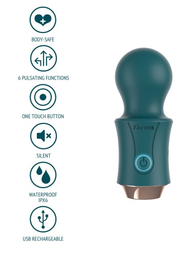 Mini Wand Traveller Wand 10.5cm Vert