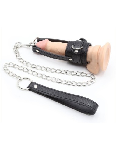 Laisse pour pénis Loop Dick Noir