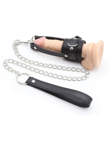 Laisse pour pénis Loop Dick Noir