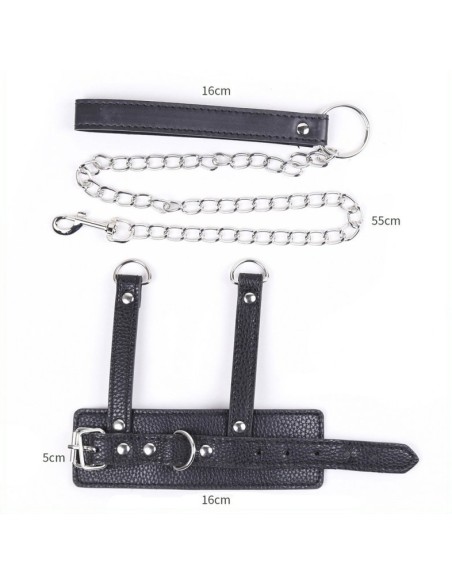 Laisse pour pénis Loop Dick Noir