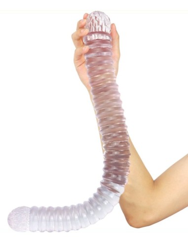 Gode Big Tortos 55cm x 5.5cm Transparent