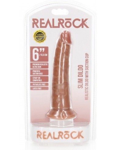 Gode réaliste Slim Dildo 15.5 x 3.8cm Latino