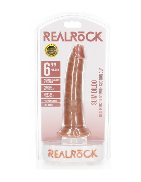 Gode réaliste Slim Dildo 15.5 x 3.8cm Latino Gode réaliste Slim Dildo 15.5 x 3.8cm Latino